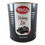 Mira - Szeletelt Fekete Olivabogyó - 2900 gr