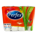 Perfex - WC Papír Fehér - 3 rétegű 24 Tekercs